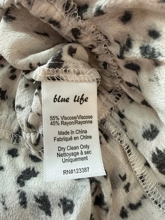 Blue Life Leopard Print Ruffle-Strap Camisole in Beige and Brown - Picture 5 of 6